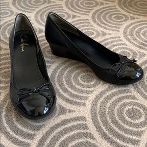 Cole Haan Tali NikeAir black wedges 8.5